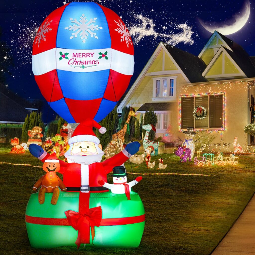 Winpull 9Ft Christmas Inflatables Outdoor Decorations